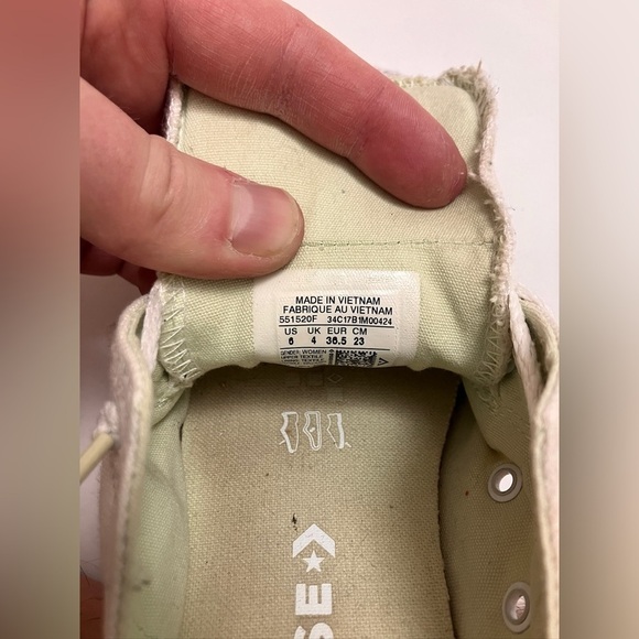 CONVERSE All Star low top plush tongue sneakers - Picture 6 of 6